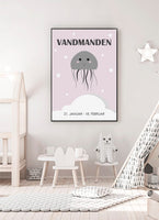 Zodiac for Girl - Vandmand Poster