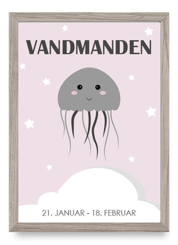 Zodiac for Girl - Vandmand Poster