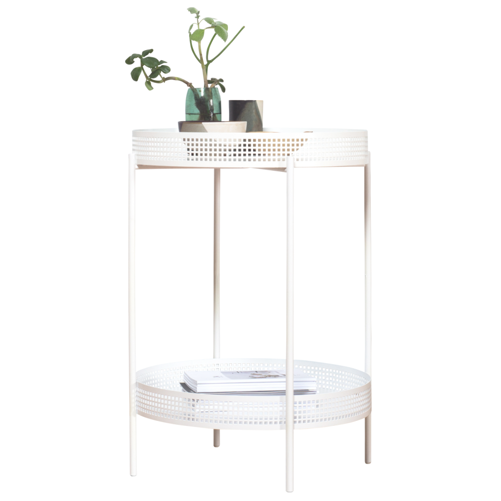 Ami Side Table, White