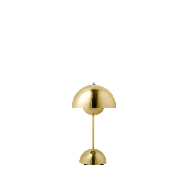 Flowerpot VP9 Table Lamp, Brass