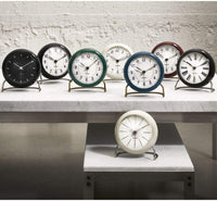 City Hall table clock Ø11 cm black