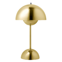 Flowerpot VP9 Table Lamp, Brass 