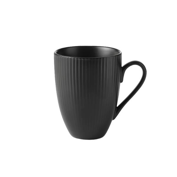 Groovy Mug 30cl - Black Stoneware - Design Your Home