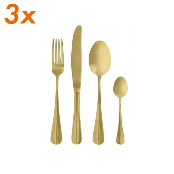 Gold Cutlery - Set of 12 - Design Your Home