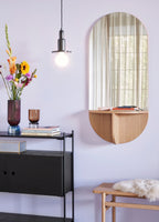 Console Table, ash/metal, FSC, black - Design Your Home