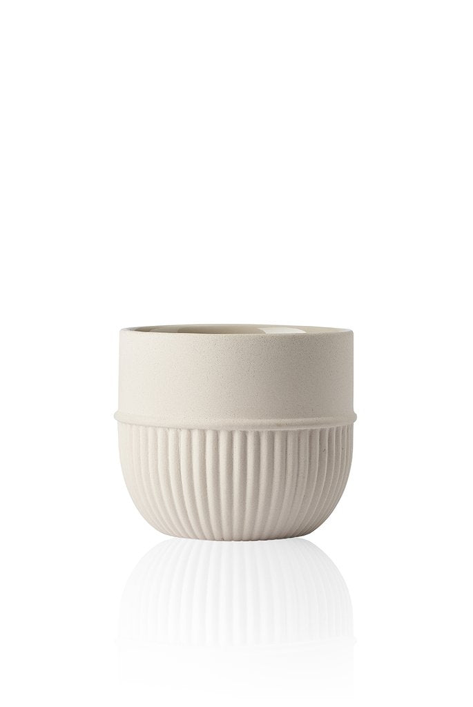 Root Cup, Small - Beige - D 8,5 x H 7,5 cm - Design Your Home