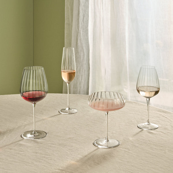 Round Up Set of 2 Sparkling wine glasses