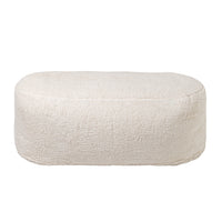 Oblong Pouf Teddy - Design Your Home