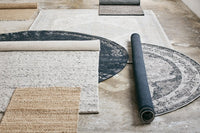 LARA rug, wool, ivory/grey - 200x290cm