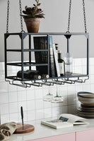 LOFT rack/shelf, S, black - Design Your Home